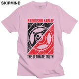 Retro Grunge Male Kyokushin Karate T Shirt Short Sleeve Cotton Casual T-shirt Japanese Martial Art Karateka Gift Tee Top Apparel - kyokushin-shop