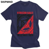 Retro Grunge Male Kyokushin Karate T Shirt Short Sleeve Cotton Casual T-shirt Japanese Martial Art Karateka Gift Tee Top Apparel - kyokushin-shop