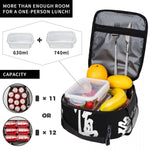 Kyokushin Karate Kai Fighting Martial 3075 Lunch Tote Lunch Boxes Insulated Bags Thermal Lunch Box - kyokushin-shop