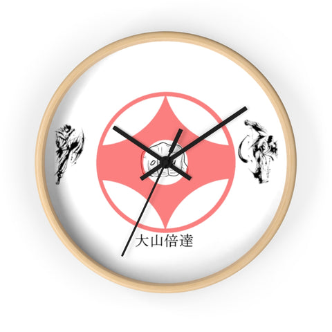 Wall clock kanku karaté - kyokushin-shop