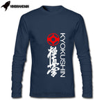 fashion Men Tshirt  Kyokushin Karate Long sleeves - kyokushin-shop