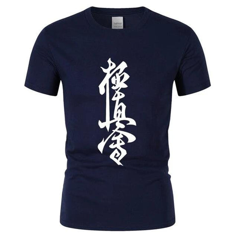 Kyokushin Karate Cotton T Shirt Men's Short Sleeve  custom fit - kyokushin-shop