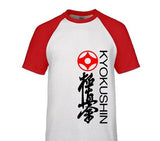 T Shirt Kyokushin kai  writting kyokushin, kanji and kanku - kyokushin-shop