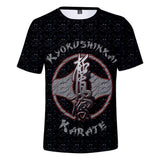 Suitable Fashion kyokushin Casual Sleeve 3D T shirt  3D t shirt - kyokushin-shop