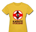 Short Sleeve T Shirt Women  Karate Kyokushin - kyokushin-shop