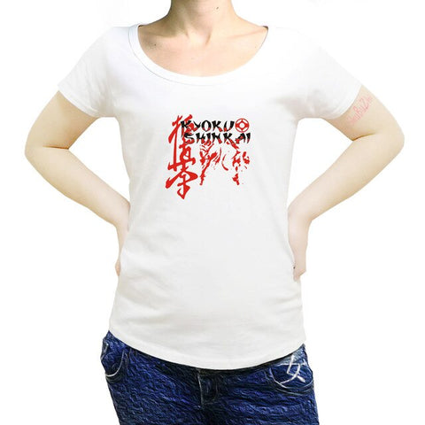 Kyokushinkai fashion Cotton T Shirt form woman - kyokushin-shop