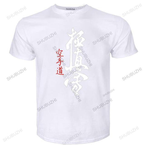 New Kyokushin Karate Man cool T Shirt Summer Fashion Authentic Cheap Men Tshirt High Quality Hiphop Top Plus Size Men T-Shirt - kyokushin-shop