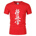 Kyokushin Karate Cotton T Shirt Men's Short Sleeve  custom fit - kyokushin-shop